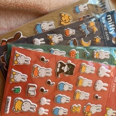 レア 韓国ミッフィー シール  18種類セットの画像