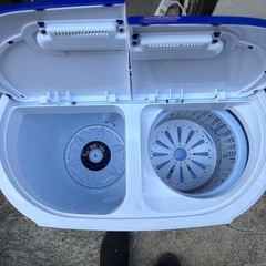 ベルソス VERSOS 2槽式小型洗濯機 2022年製の画像