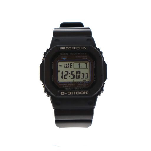 【稼働品・美品】CASIO G-SHOCK GW-M5610U 電波ソーラー デジタル腕時計 ブラック