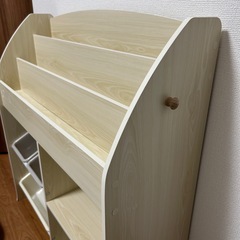 おもちゃ収納 絵本ラックの画像