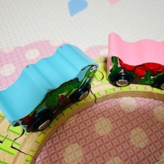 木製 レールセットの画像