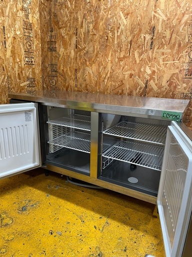 C(7776) ガリレイ 業務用 冷凍冷蔵庫 LRC-151PM 2021年製 90kg W1500D600H800 100V50/60Hz 直接お引き取り歓迎 大阪 厨房機器 店舗 飲食店