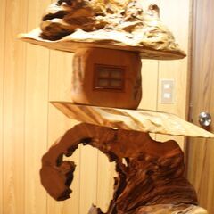 木製置物　値下げしましたの画像