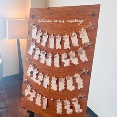 【結婚式】ウェルカムボード　ウェルカムスペースの画像