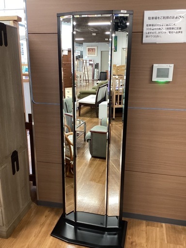 スタンドミラー【町田市再生家具】252860