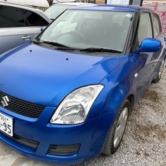 低走行！！平成21年式　スイフト　青　車検 R8年9月29日　4...