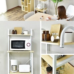 コンセント付きラックの画像