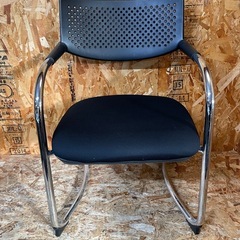 C(7777) 直接お引き取り限定！ オフィスチェア 4脚セット オフィス家具 椅子 会議用 業務用 中古 大阪の画像