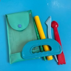 【入園準備】四恩幼稚園　粘土ベラ、粘土板の画像