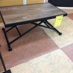 ★ジモティー20%割引有★　昇降式テーブル　Riesel UTK-12　《尼崎市/リサイクルショップドリーム次屋店》☆尼崎市若王寺☆の画像