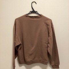 トレーナー ブラウン 古着の画像