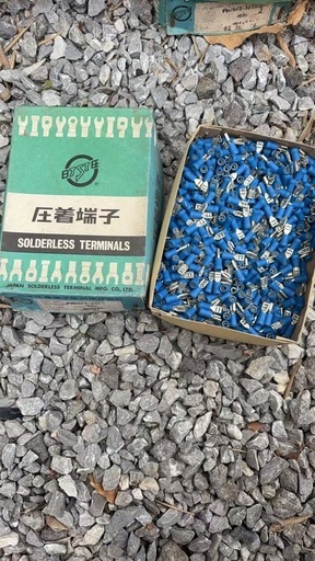 1000絶縁銅リング端子コード端