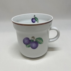 ☆ドリーム荒牧店☆ジモティー割引有☆ Richard Ginori/ボンジョルノプルーン・チェリー/ペアマグカップの画像