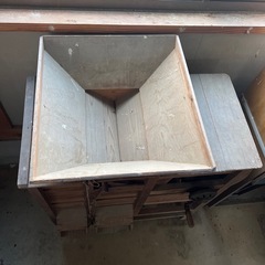 唐箕 （とうみ）小豆 穀物 もみ殻 選別機 当時物 木製 の画像