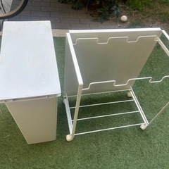 ダストワゴン（tower）・ダストボックス（無印良品）の画像