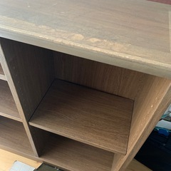 【受け渡し予定者決まりました】差し上げます！収納棚 本棚
　棚の画像