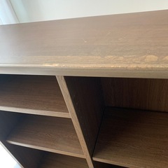 【受け渡し予定者決まりました】差し上げます！収納棚 本棚
　棚の画像