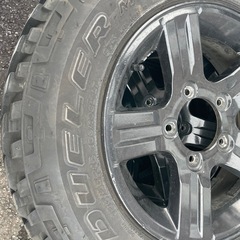 【値下げします】ジムニーマッドタイヤ　185/85R16 MTの画像