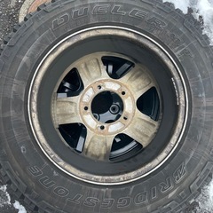 【値下げします】ジムニーマッドタイヤ　185/85R16 MTの画像