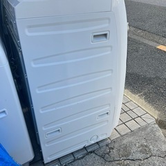 SHARP ドラム式洗濯機 本体 ホワイトES-S7E-WRの画像