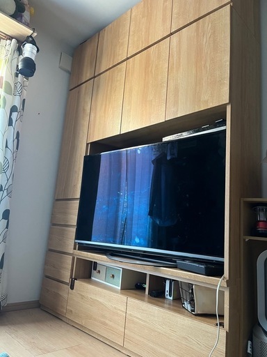 ニトリ　壁面収納　テレビボード　テレビ台　