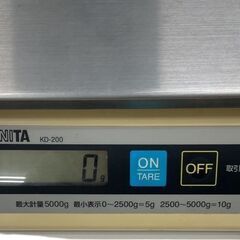 TANITA タニタ 卓上スケール クッキングスケール 計り 厨房用品 厨房 KD-200 動作確認済の画像