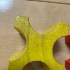 木製カラーブロック 16個セットの画像