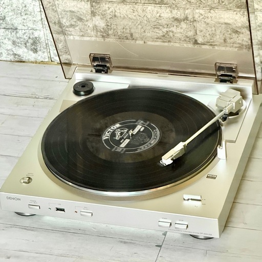 DENON「DP-200USB」フルオート型アナログレコードプレーヤー