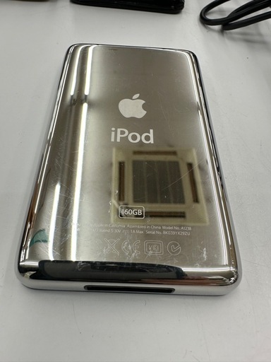 【ドリーム川西店御来店限定】☆ジモティー見たよ♪割引☆Apple iPod Classic  A1238  160GBモデル／クリーニング済み【99560000046381】