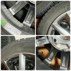 軽自動車用　アルミホイール付きスタッドレスタイヤ ４本セットの画像