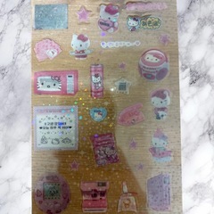 サンリオ　ハローキティ　シール　ステッカー　4枚セット④の画像