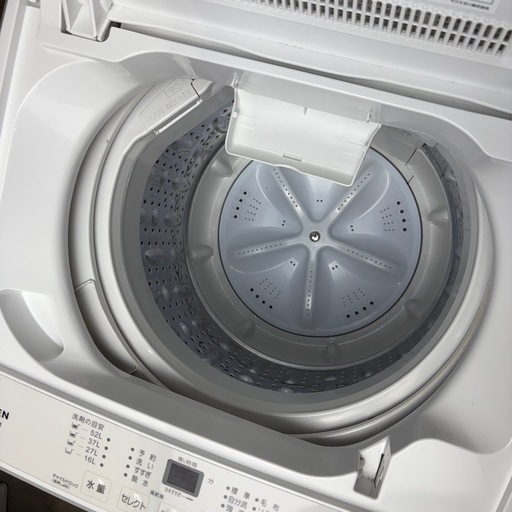 MAXZEN マクスゼン　縦型 6kg 全自動洗濯機 JW60WP01