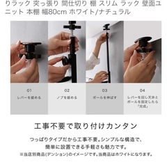 LOWYA ロウヤ 壁面収納 の画像