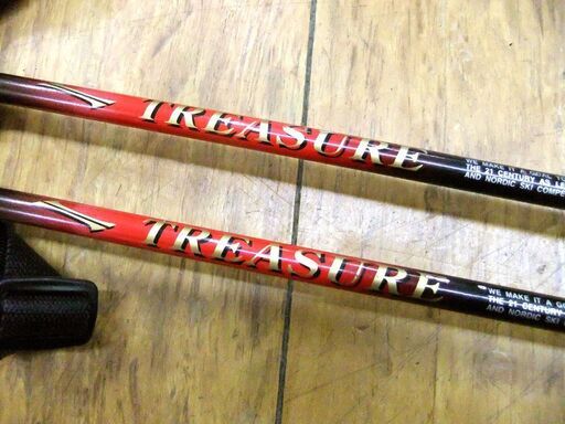 スキー用 ポール ストック キザキ カーボン トレジャー 長さ 約117cm 中古 札幌市厚別区 厚別店