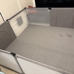 西松屋　ソフトベビーサークル　スクエアの画像