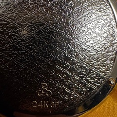 菊の御紋 朱肉ケース 24K GPの画像