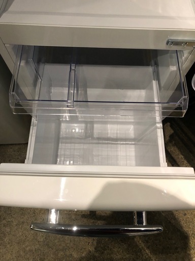【レトロデザイン】ANG-RE151-B1(W) 冷蔵庫 149L 極美品　2022年製