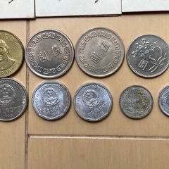 古銭 中華民国 満州 穴銭 銀貨 銅貨等 旧紙幣 コインの画像