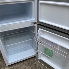 ハイセンス 【右開き】87L 2ドアノンフロン冷蔵庫　24年 極美品の画像