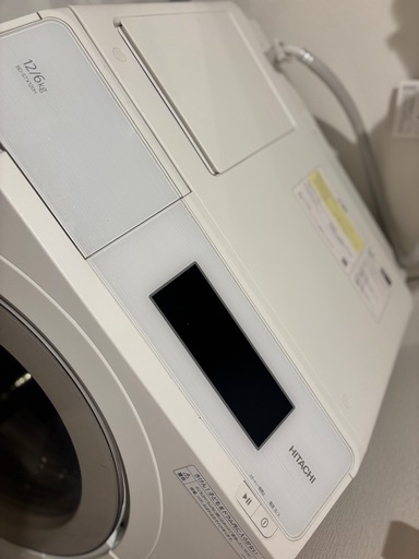  1月18日まで【美品】日立ドラム式洗濯機 12kg\6kg BD-STX120HL