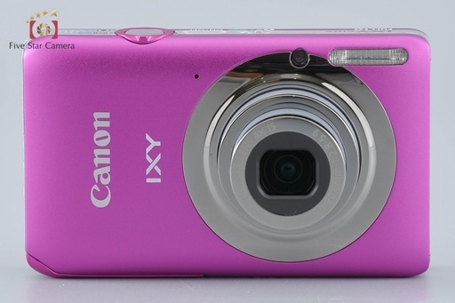 【中古】Canon キヤノン IXY 210F ピンク コンパクトデジタルカメラ 元箱付き