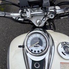 ドラッグスター250 ホワイトの画像