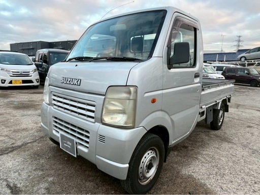 キャリィトラック　パワステ&エアコン装備　車検令和7年11月19日迄 支払総額26.8万円】相場高い4WD軽トラ キャリィトラックAT車検付き