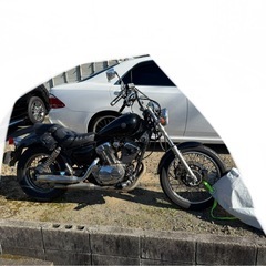 ビラーゴ250求ネイキッド交換の画像