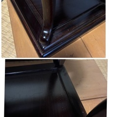 透かし彫り　飾り台/香炉台の画像