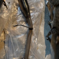 ^_^早物勝ちです^_^ お届け致します^_^軽トラック ハイゼットマフラー　 ブルーフィン210車外品　7ヶ月使用の画像