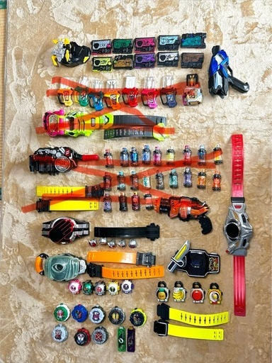 仮面ライダーベルトいろいろ合計40個