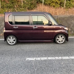 タントＶセレクションターボムラサキコミコミ価格１５万の画像