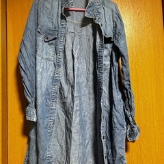 デニム羽織物の画像