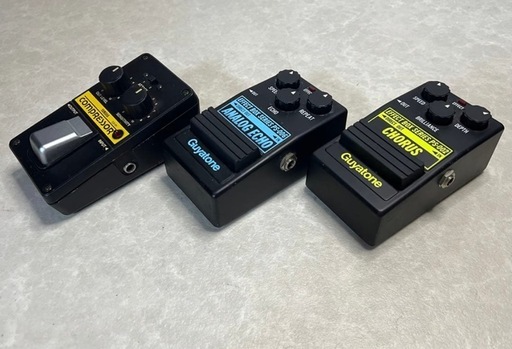 【希少】ギター COMPRESSOR エコー コーラス ボリュームペダル